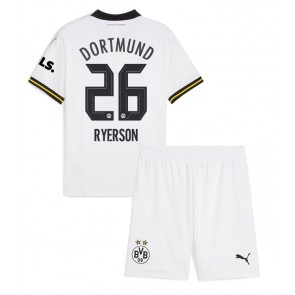 Billiga Borussia Dortmund Julian Ryerson #26 Tredjeställ Barn 2024-25 Kortärmad (+ Korta byxor)